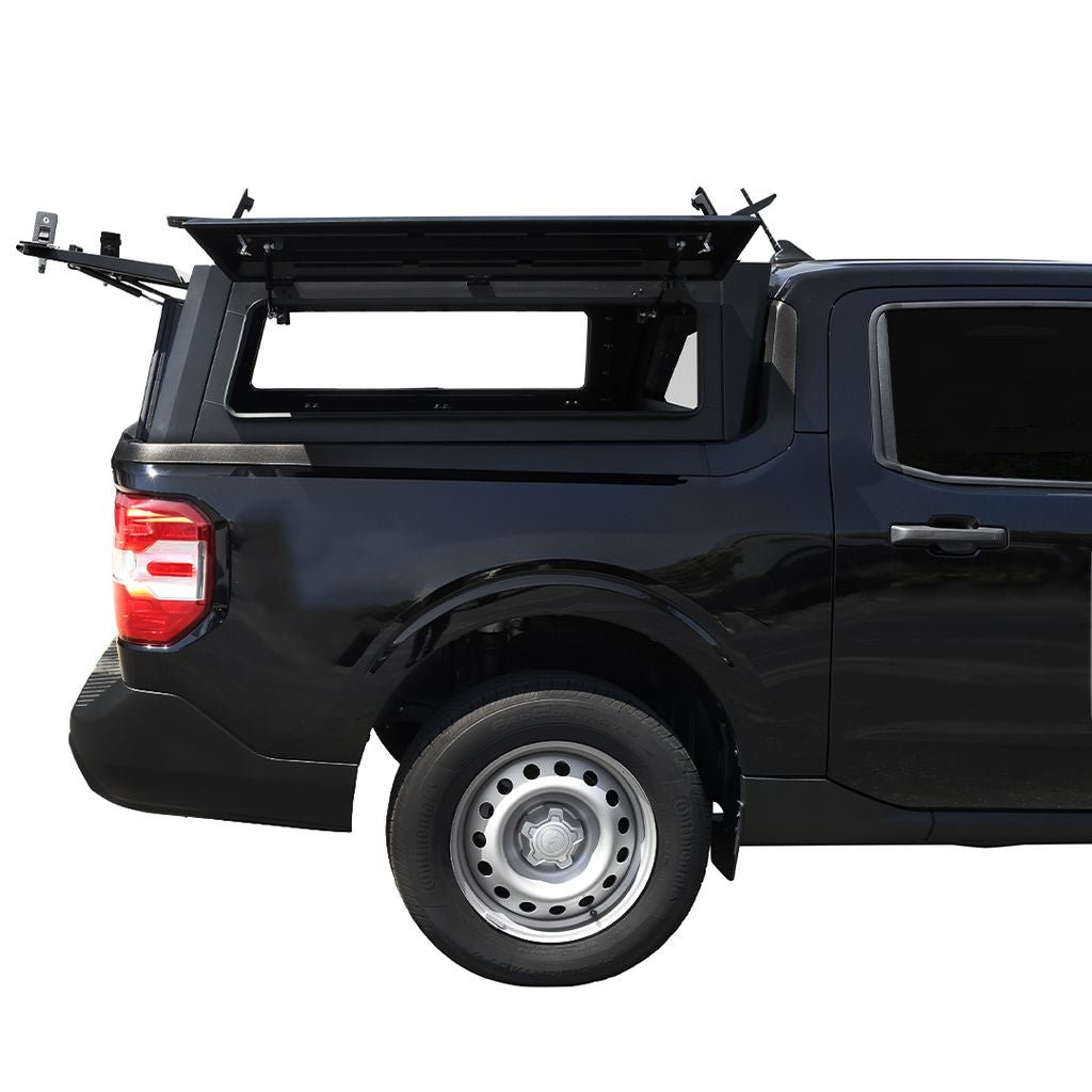 OVS Expedition Stainless Steel Truck Cap with Wing Doors For 2022-2026 Ford Maverick