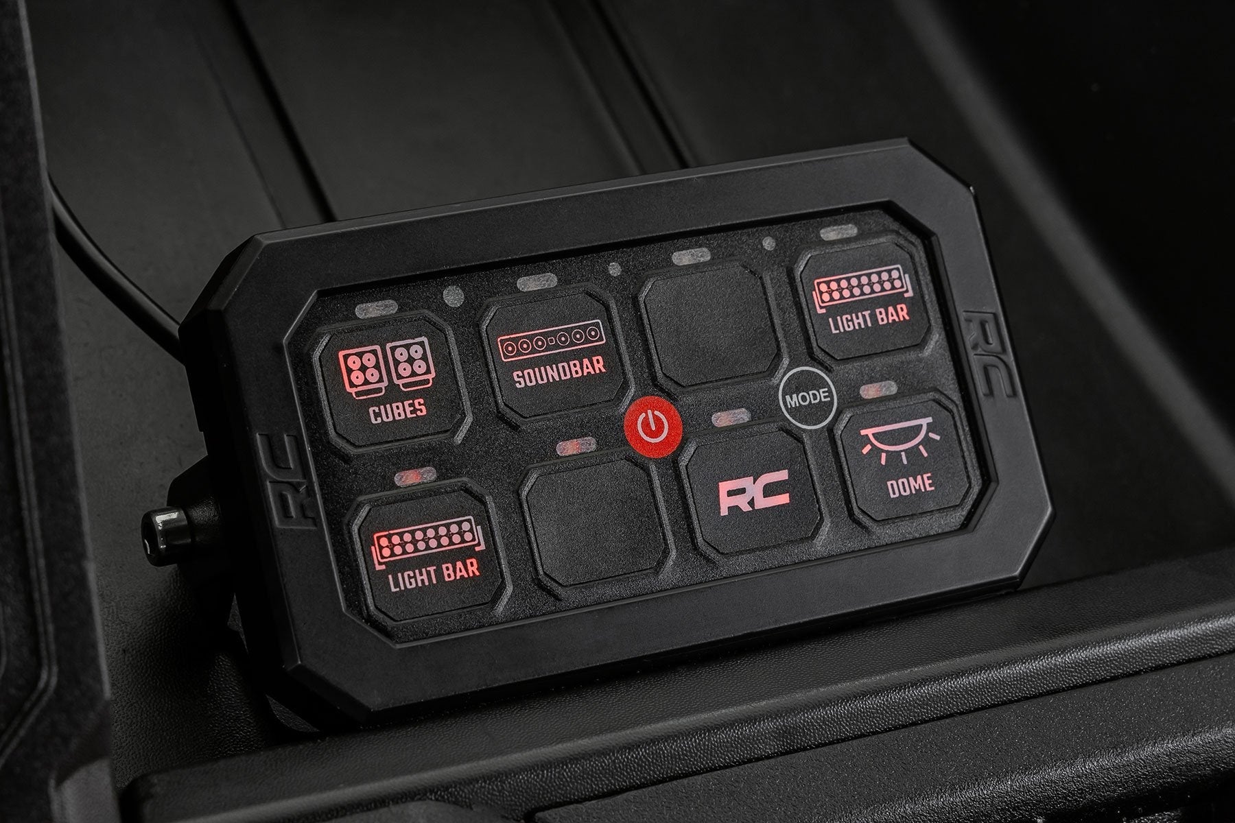 Rough Country 8-Gang Bluetooth Switch Panel & Multi-Light Controller | 70970