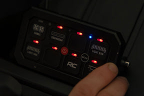 Rough Country 8-Gang Bluetooth Switch Panel & Multi-Light Controller | 70970