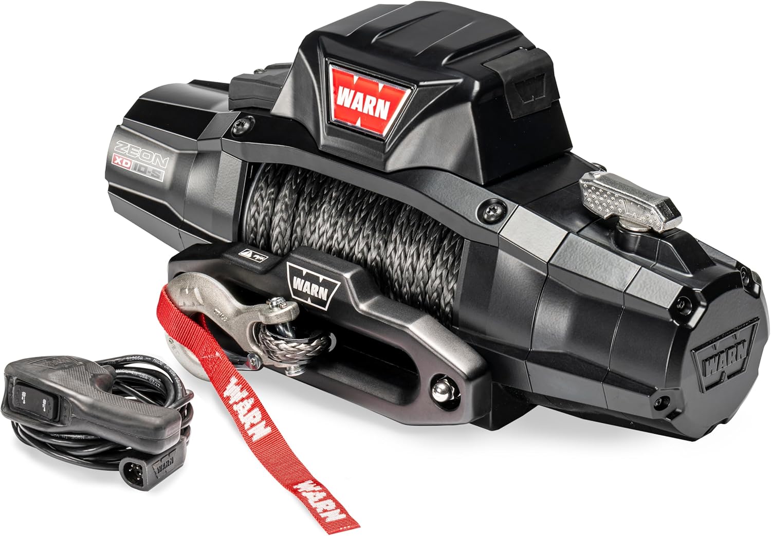 WARN ZEON XD 10-S Winch – Fastest Line Speed | IP68K Waterproof Synthetic Rope