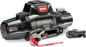 WARN ZEON XD 10-S Winch – Fastest Line Speed | IP68K Waterproof Synthetic Rope