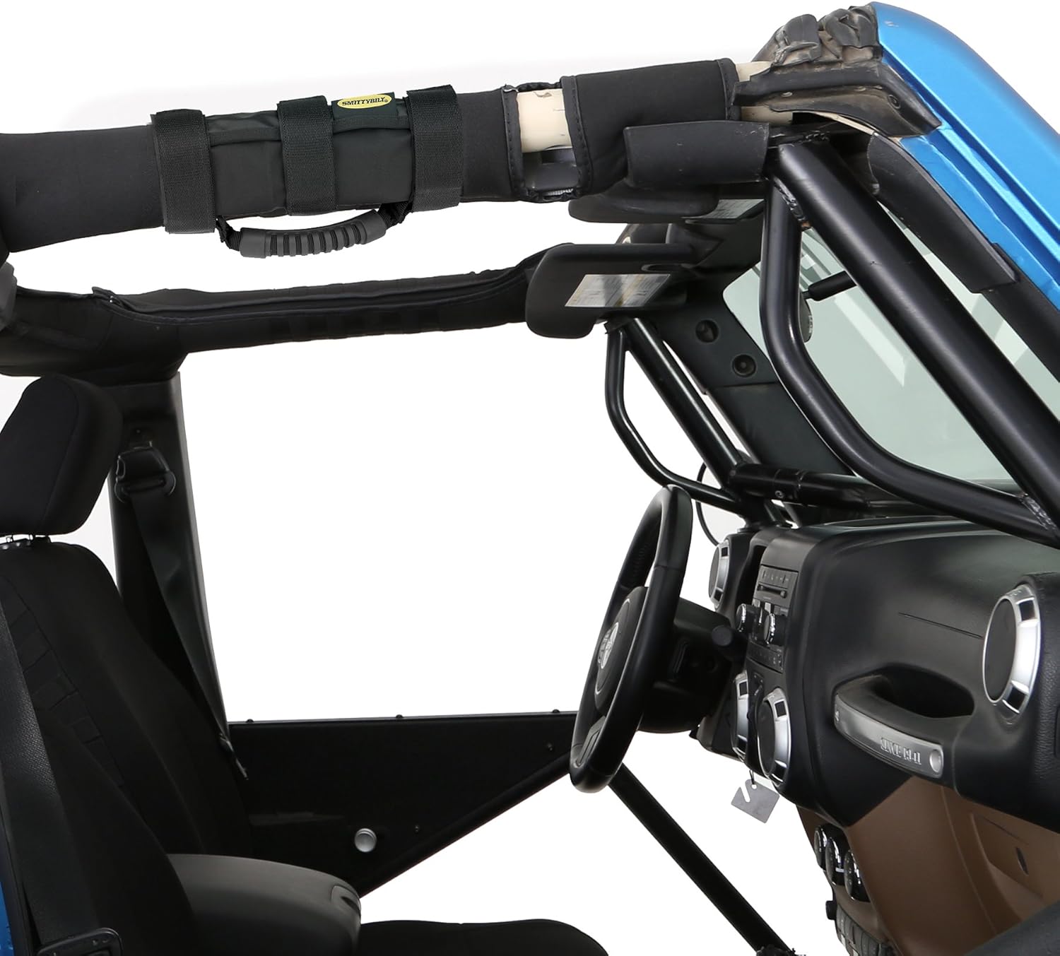 Smittybilt Extreme Black Grab Handles Pair For 2007-2018 Jeep Wrangler JK - Recon Recovery
