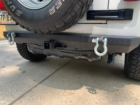 SmittyBilt SRC Classic High Clearance Rear Bumper for 1988-2003 Jeep Wrangler YJ TJ LJ