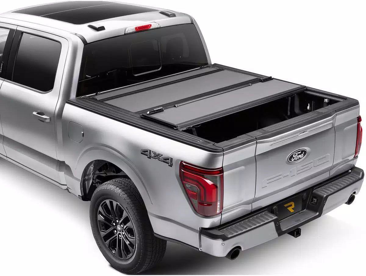 BAK Industries MX4 Hard Tri Fold Tonneau for 2014-2019 GM Silverado Sierra 2500 3500 8ft Bed
