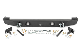 Rough Country High Clearance Rear Bumper With LED Lights for (84-01) Cherokee XJ 2WD / 4WD