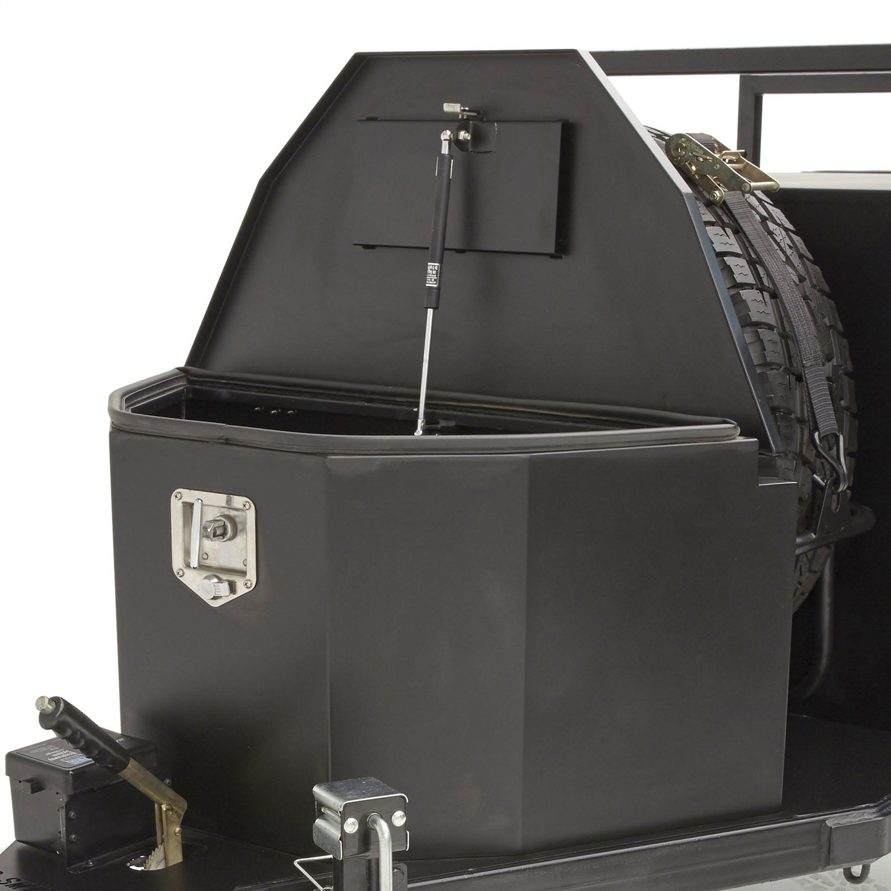SmittyBilt Scout Military Style Overlanding Trailer with Full Articulating Suspension - Recon Recovery