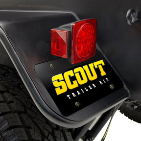 SmittyBilt Scout Military Style Overlanding Trailer with Full Articulating Suspension - Recon Recovery