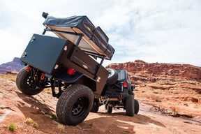 SmittyBilt Scout Military Style Overlanding Trailer with Full Articulating Suspension - Recon Recovery