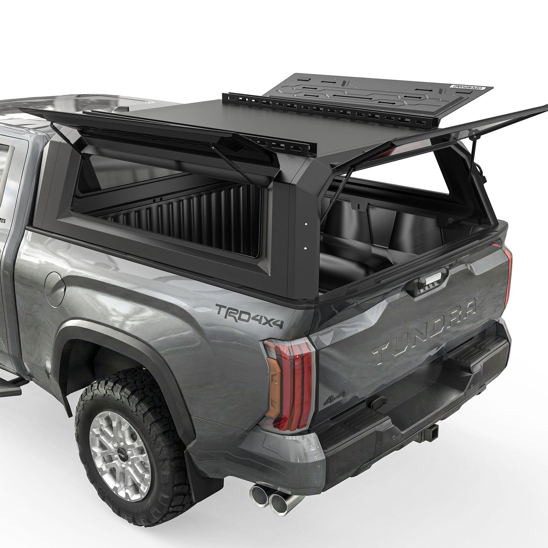 Openroad Aluminum Light Weight Modular Truck Cap for 2022-2026 Toyota Tundra 5.5ft Bed
