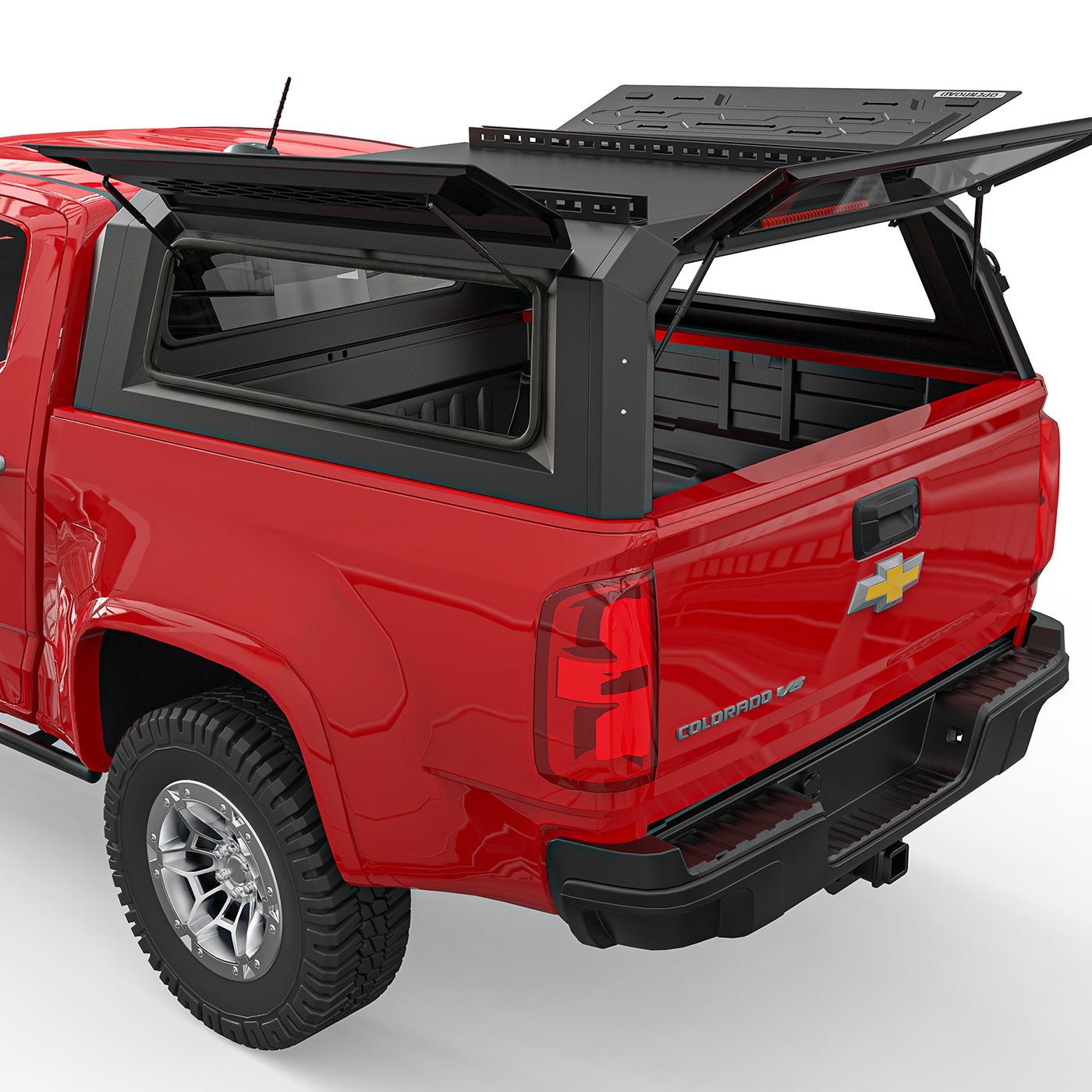 Openroad Aluminum Light Weight Modular Truck Cap for 2023-2026 GM Colorado & Canyon 5ft Bed