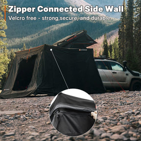 Openroad 270 Degree Free Standing Overland Awning With LEDs & Mounting Hardware