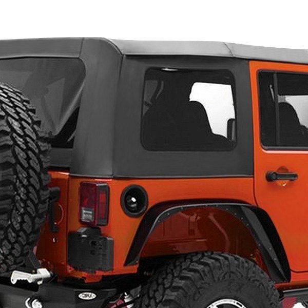Smittybilt OEM Replacement Soft Top For 2007-2009 Jeep Wrangler JKU- Black Diamond