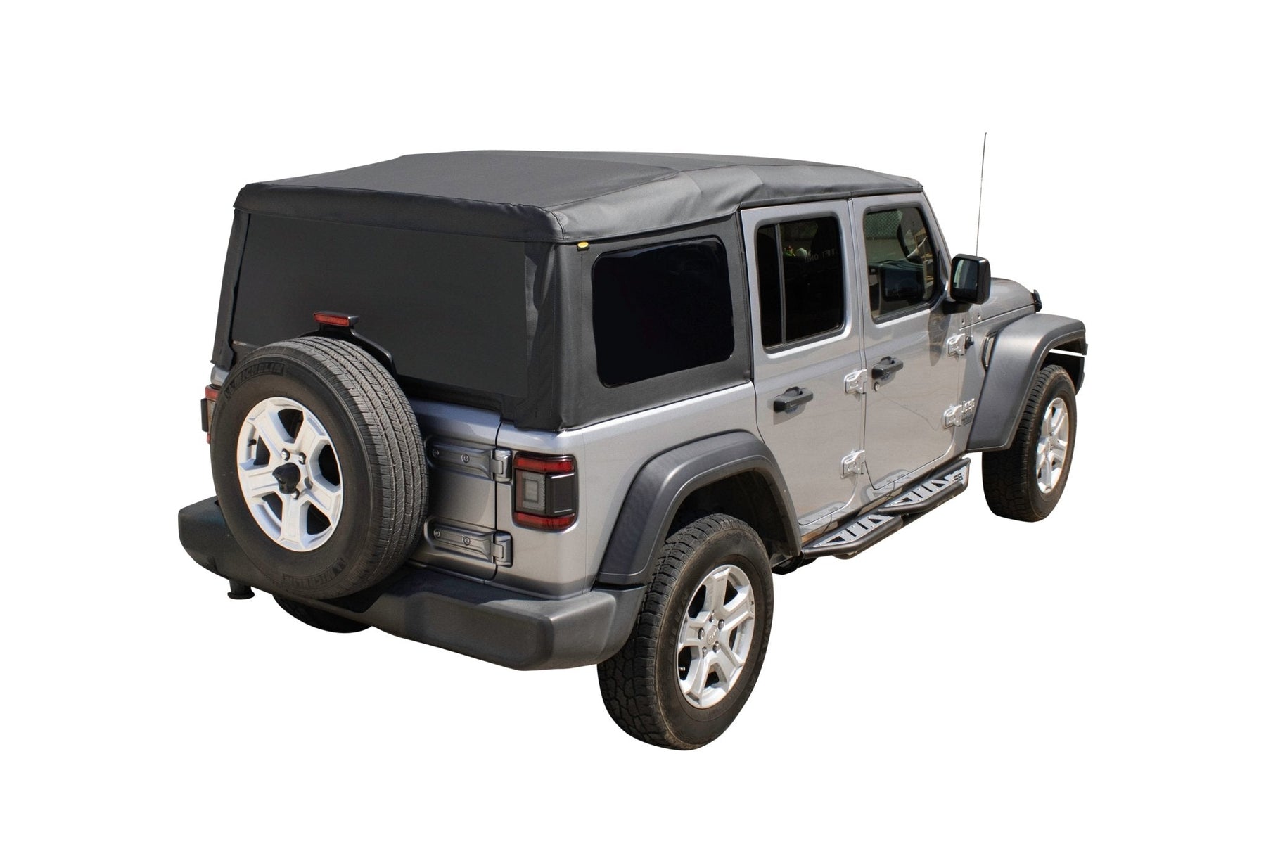 Smittybilt Full Replacement Soft Top + Hardware for 2018–Current Jeep Wrangler JLU 4-Door