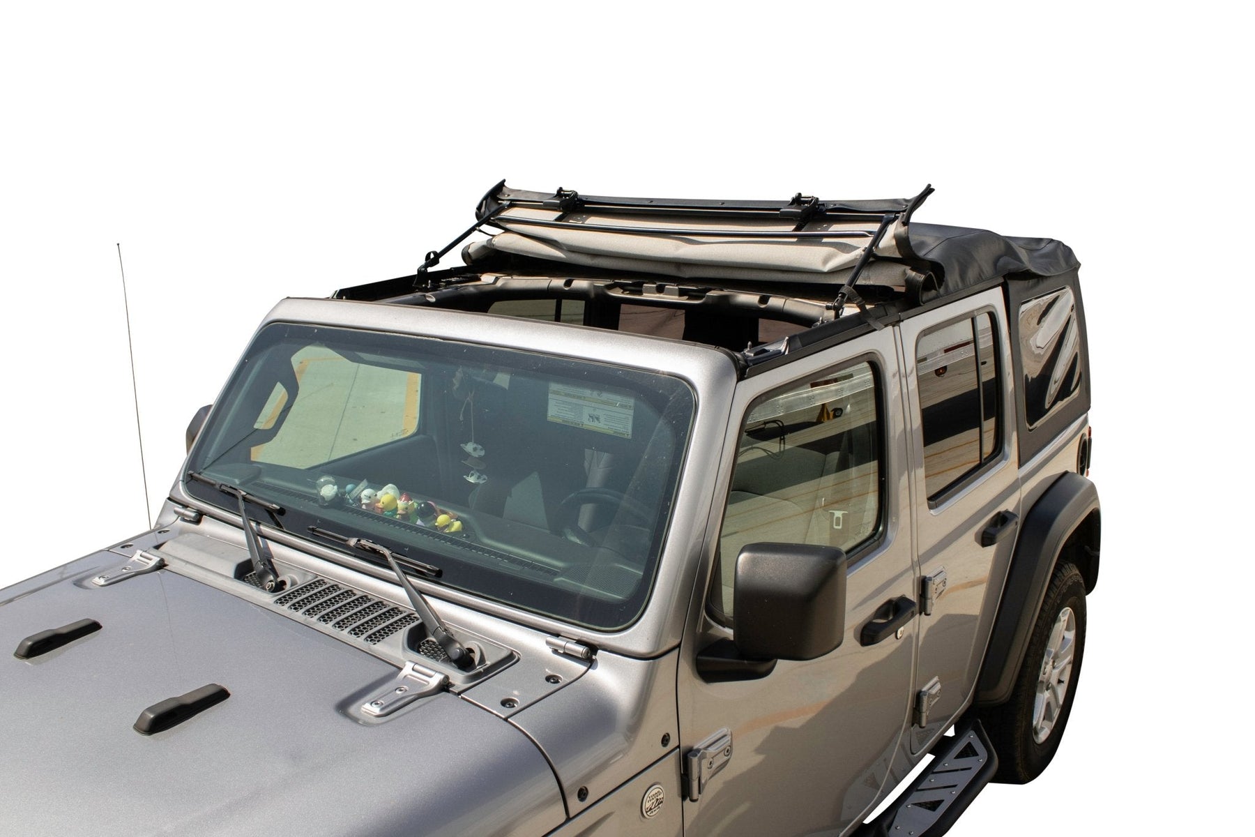 Smittybilt Full Replacement Soft Top + Hardware for 2018–Current Jeep Wrangler JLU 4-Door