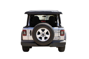 Smittybilt Full Replacement Soft Top + Hardware for 2018–Current Jeep Wrangler JLU 4-Door