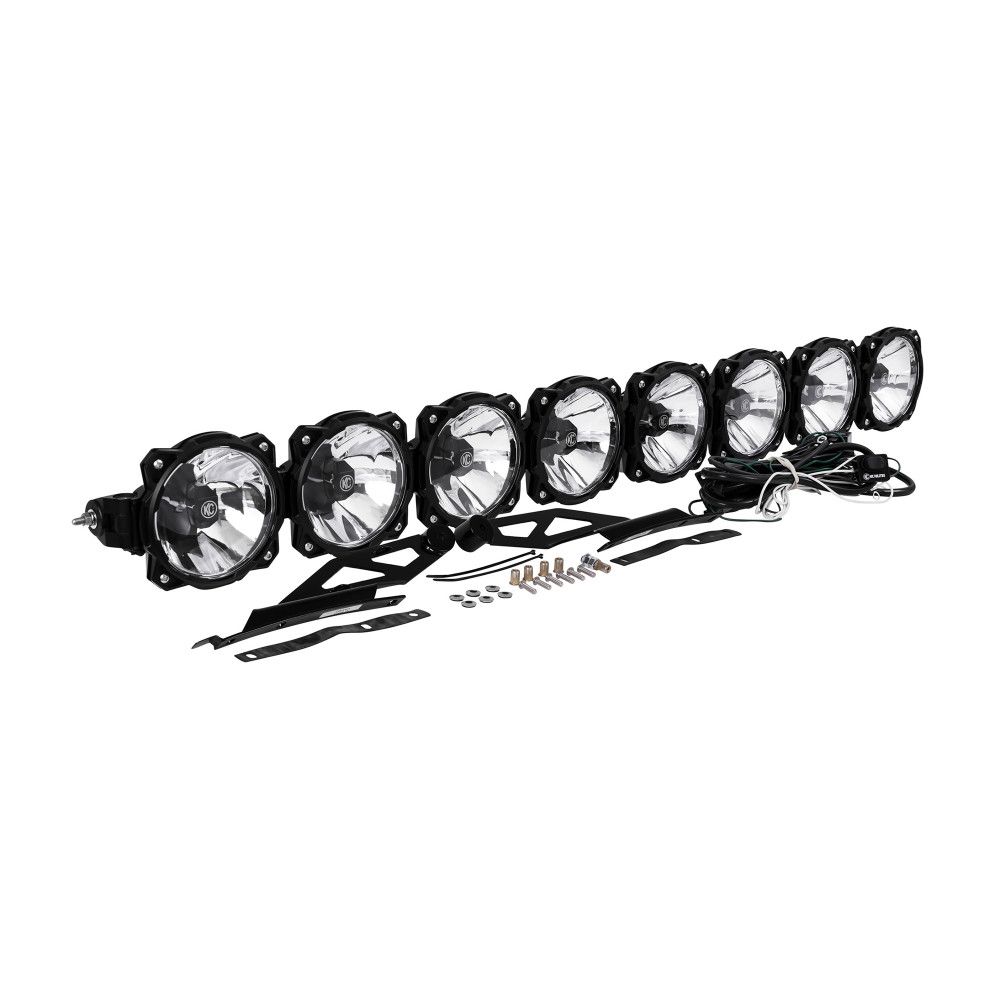 KC Hilites 50" Pro6 Gravity LED Light Bar Kit 2005-2023 Toyota Tacoma - Recon Recovery