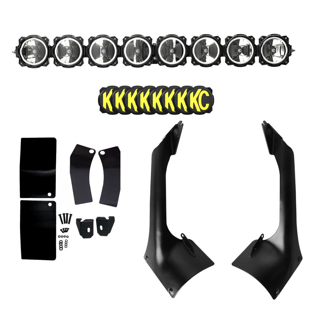 KC Hilites 50" Pro6 Gravity LED Light Bar Kit 2005-2023 Toyota Tacoma - Recon Recovery