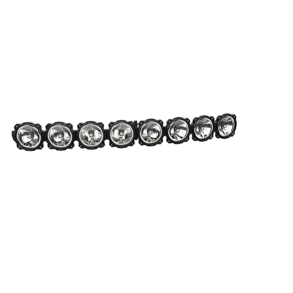 KC Hilites 50" Gravity Pro6 LED 160W Curved Light Bar System With Harness - Recon Recovery