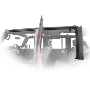 Smittybilt OEM Style Door Surrounds For Soft Top 2007-2018 Jeep Wrangler JKU 4 Dr - Recon Recovery