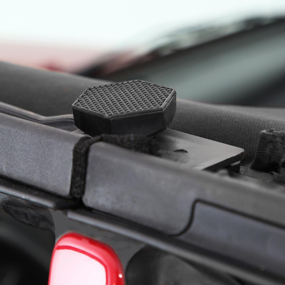 Smittybilt OEM Style Door Surrounds For Soft Top 2007-2018 Jeep Wrangler JKU 4 Dr - Recon Recovery