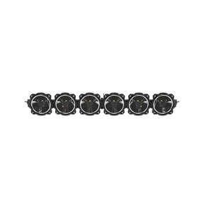 KC HiLites Bronco Bumper Mounted 39" Gravity️ Titan LED Light Bar - 6-Light