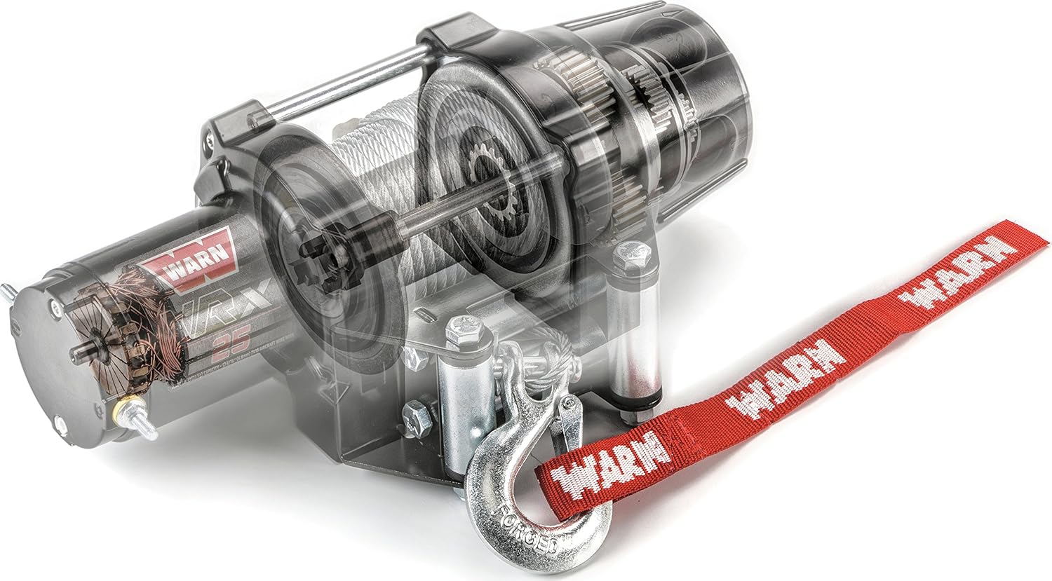 WARN VRX 45 Powersports UTV SXS Winch – 4,500 lb Capacity with Steel Rope