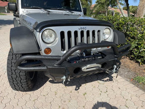 SmittyBilt SRC Gen2 Front Bumper 2007-2018 Jeep Wrangler JK - Recon Recovery