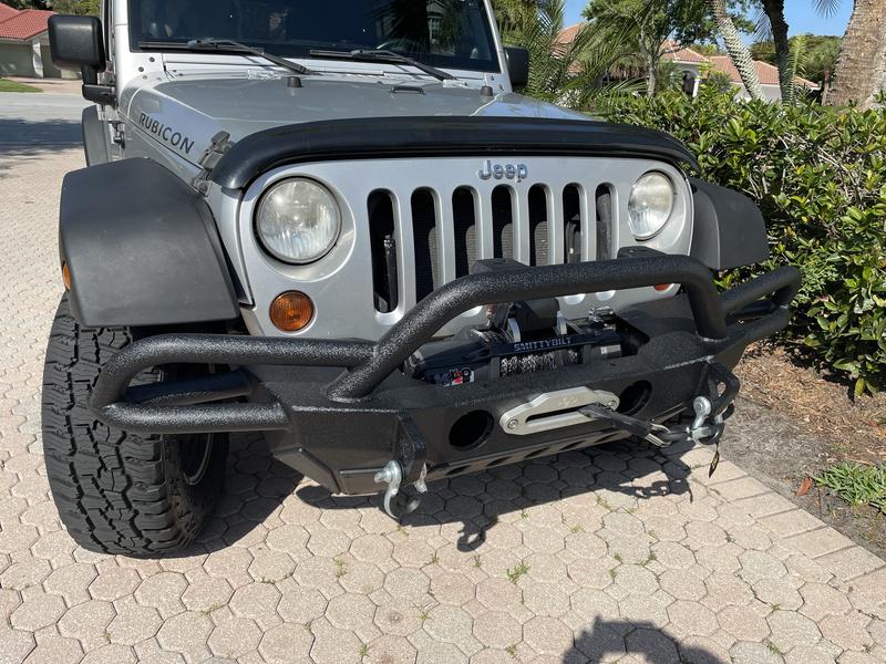 SmittyBilt SRC Gen2 Front Bumper 2007-2018 Jeep Wrangler JK - Recon Recovery