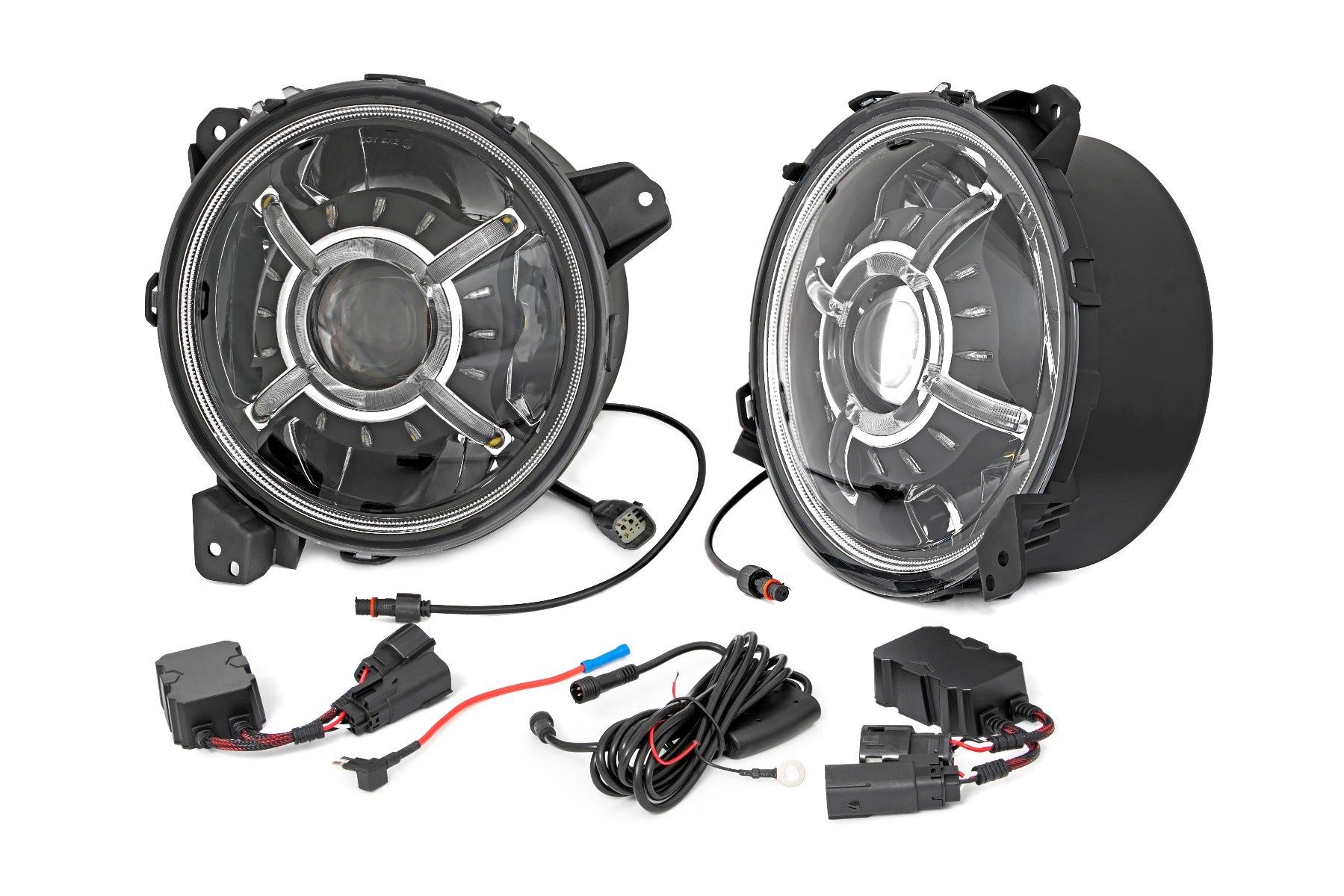 DOT Approved 9 Inch LED Headlights For 2018-2026 Jeep Gladiator JT & Wrangler JL