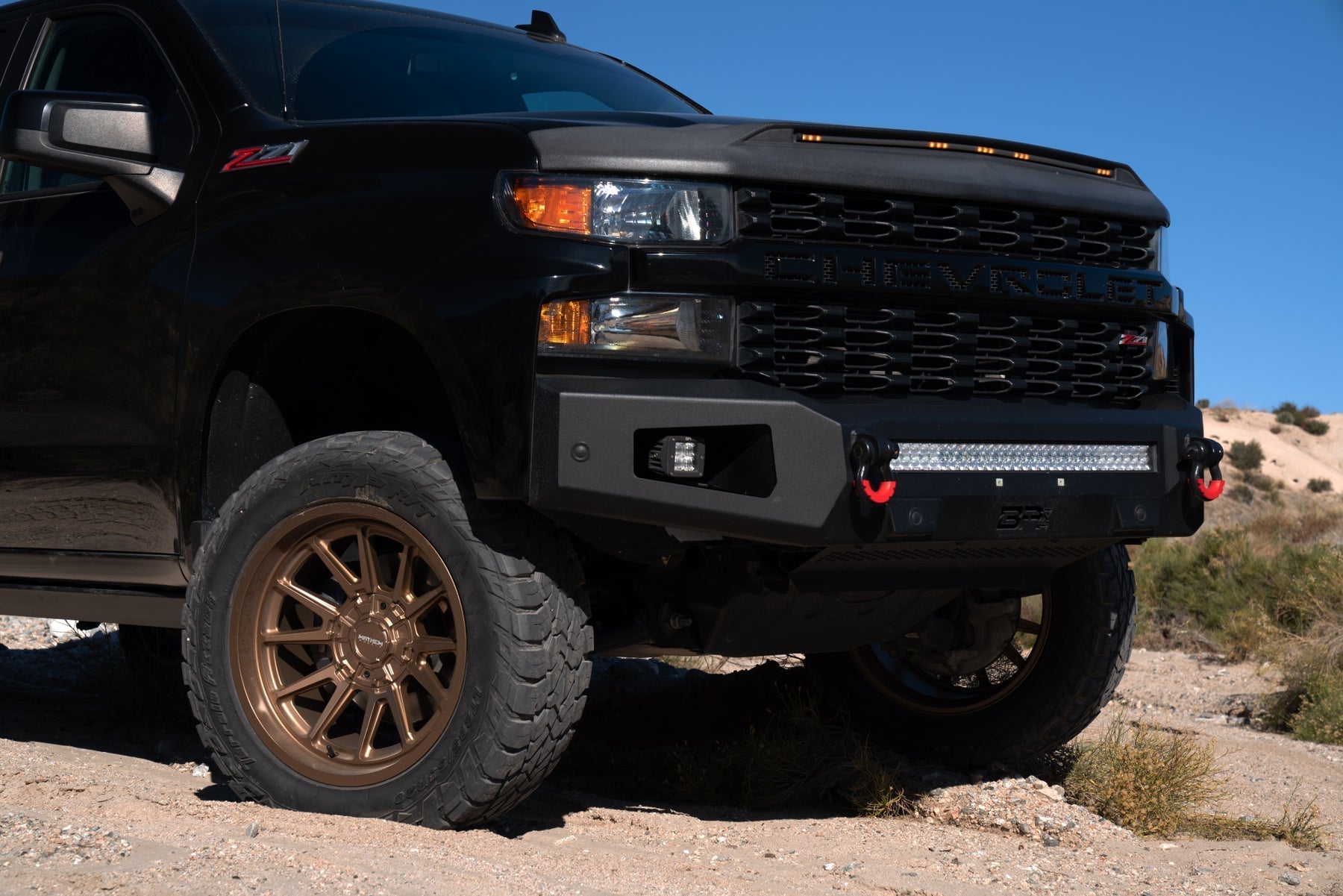 Body Armor 4x4 Full Width Ambush Series Front Bumper for 2019-2022 Chevy Silverado 1500