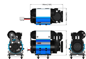 ARB Onboard Single Motor Air Compressor Kit - 3.08 CFM 50% Duty Cycle