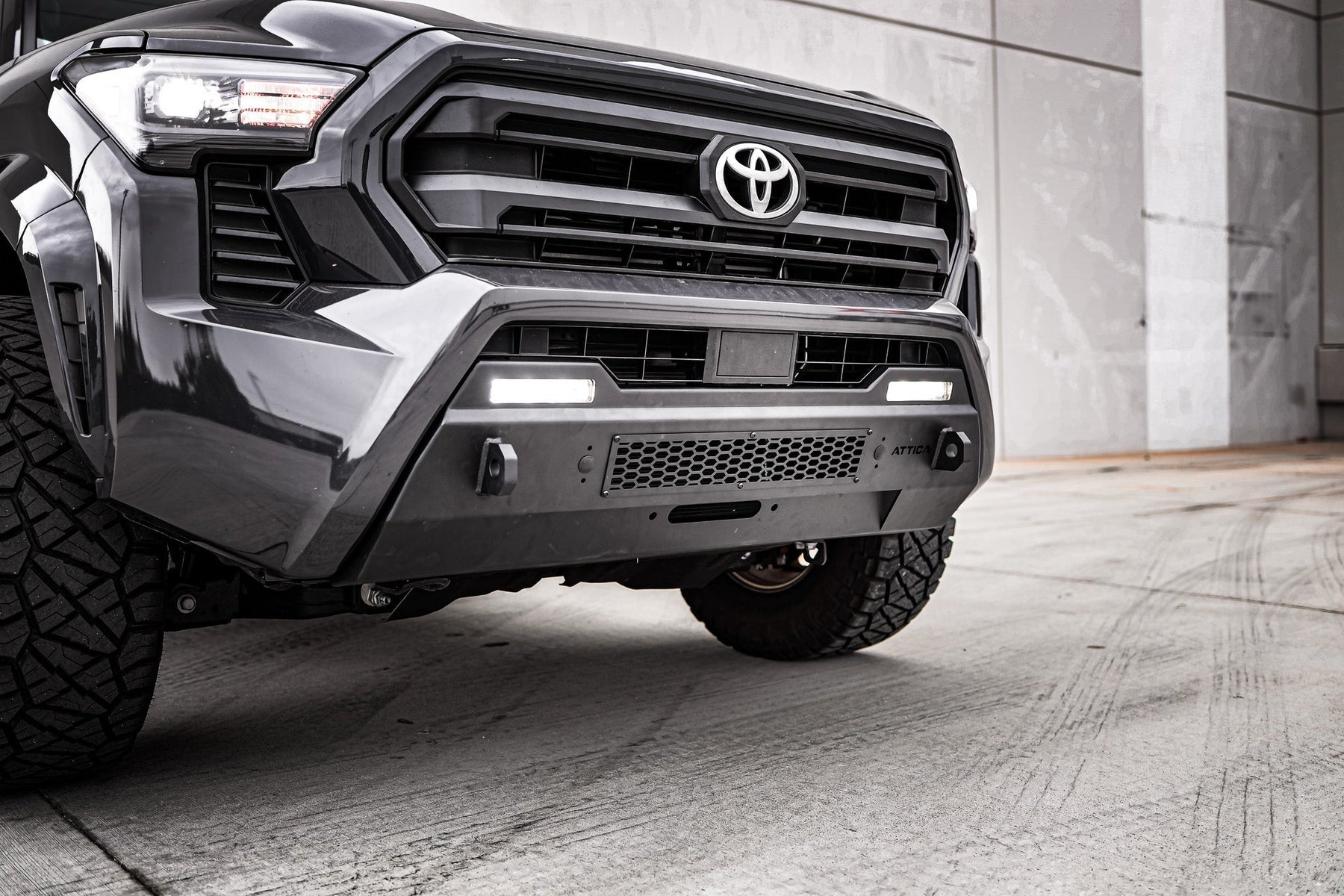 Attica 4x4 Apex Series Stealth Mid Front Bumper 2024-2026 Toyota Tacoma