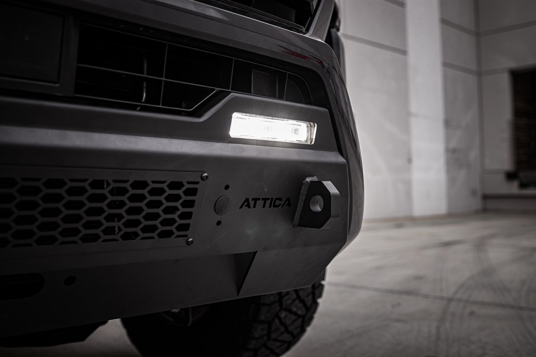 Attica 4x4 Apex Series Stealth Mid Front Bumper 2024-2026 Toyota Tacoma