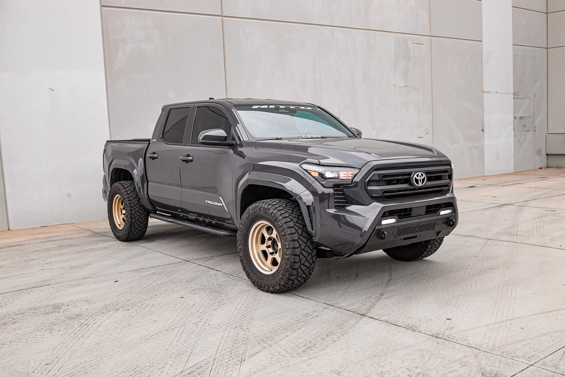 Attica 4x4 Apex Series Stealth Mid Front Bumper 2024-2026 Toyota Tacoma