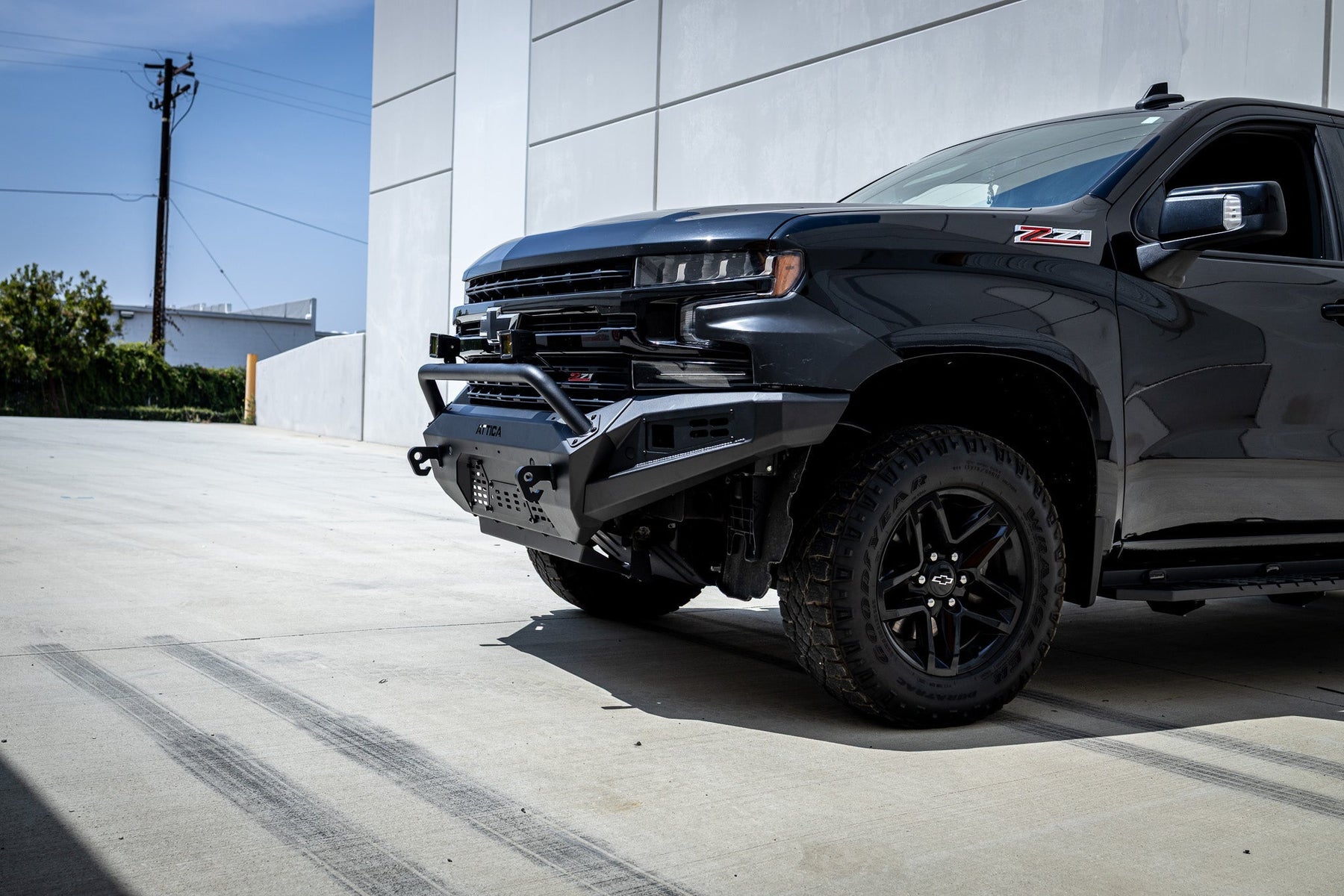 Attica 4x4 Terra Series Front Bumper 2019-2021 Chevrolet Silverado 1500