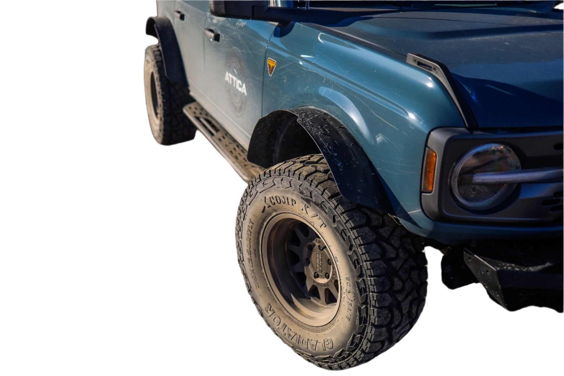 Attica 4x4 Terra Series Front Fender Flares for 2021-2026 Ford Bronco