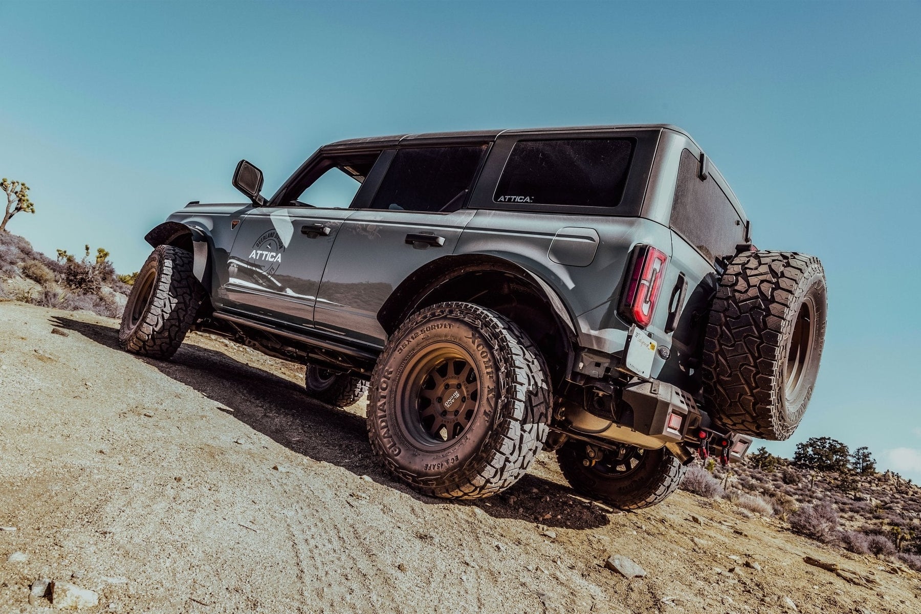 Attica 4x4 Terra Series Rear Fender Flares for 2021-2026 Ford Bronco - Recon Recovery
