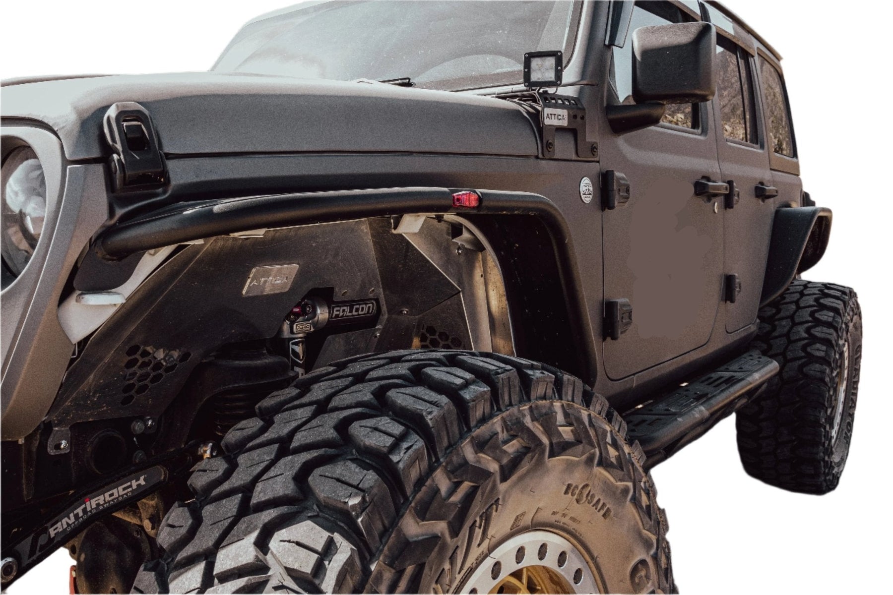 Attica 4x4 Terra Series Inner Fender Front & Rear for 2018-2026 Jeep Wrangler JL