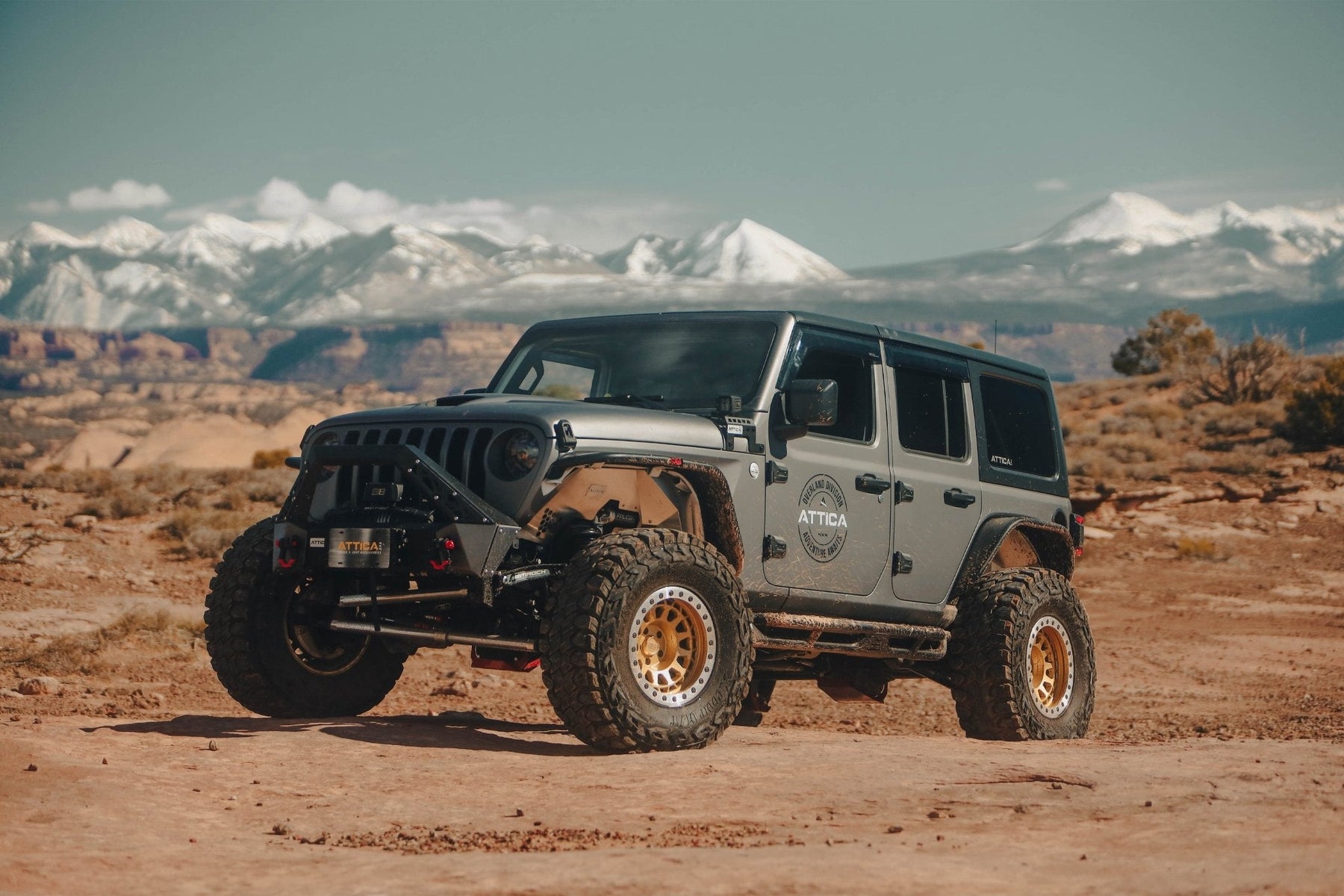 Attica 4x4 Terra Series Inner Fender Front & Rear for 2018-2026 Jeep Wrangler JL