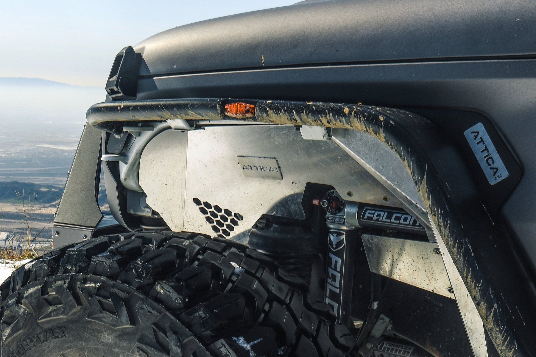 Attica 4x4 Terra Series Inner Fender Front & Rear for 2018-2026 Jeep Wrangler JL