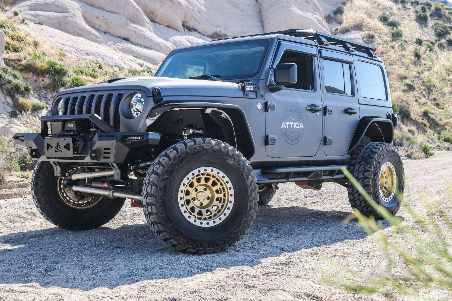 Attica 4x4 Terra Series Inner Fender Front & Rear for 2018-2026 Jeep Wrangler JL