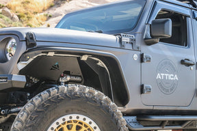 Attica 4x4 Terra Series Inner Fender Front & Rear for 2018-2026 Jeep Wrangler JL