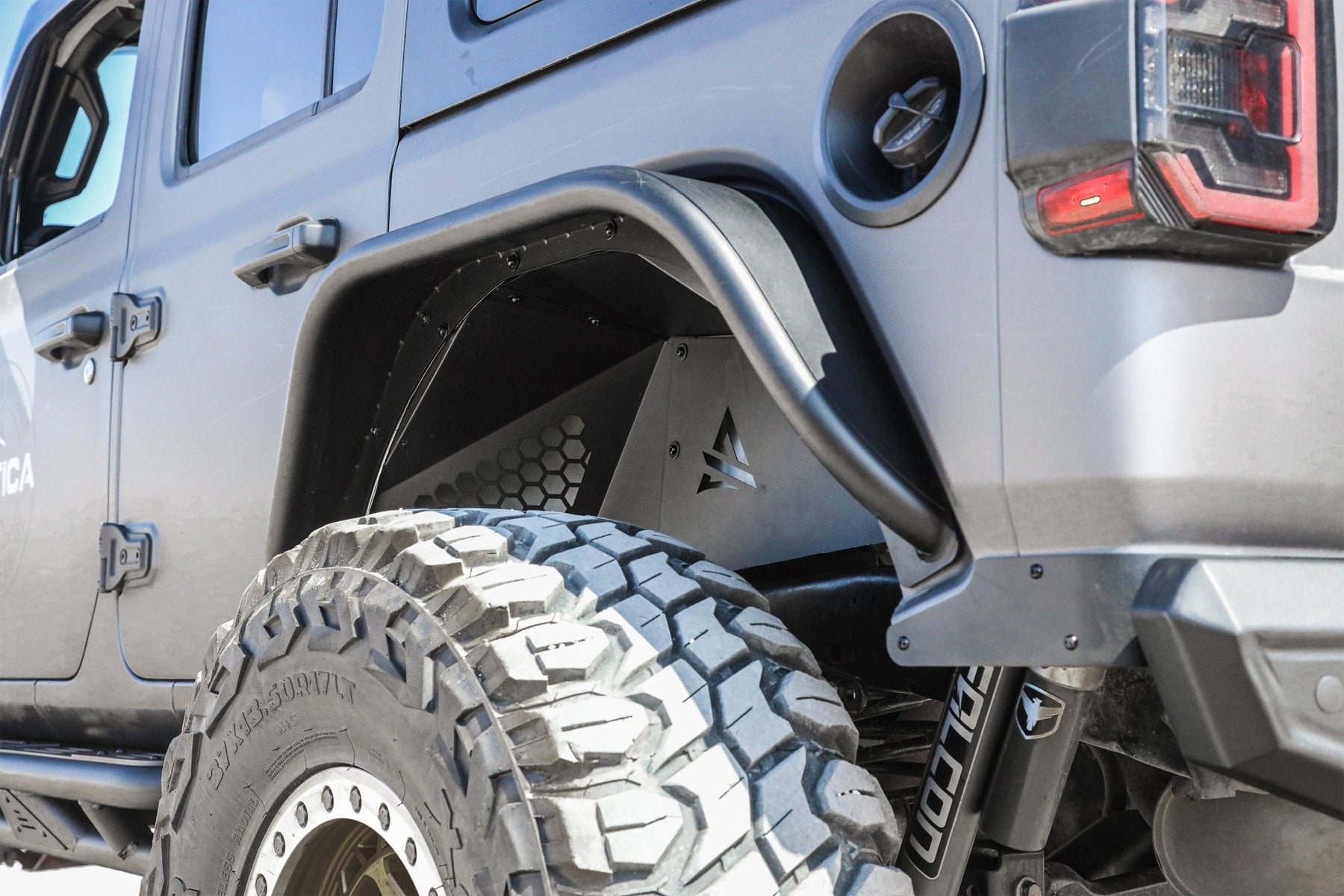 Attica 4x4 Terra Series Rear Fender Flares for 2018-2026 Jeep Wrangler JL - Recon Recovery