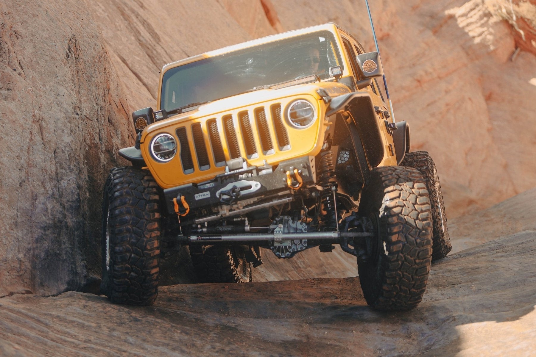 Attica 4x4 Terra Series Front Fender Flares for 2018-2026 Jeep Wrangler JL
