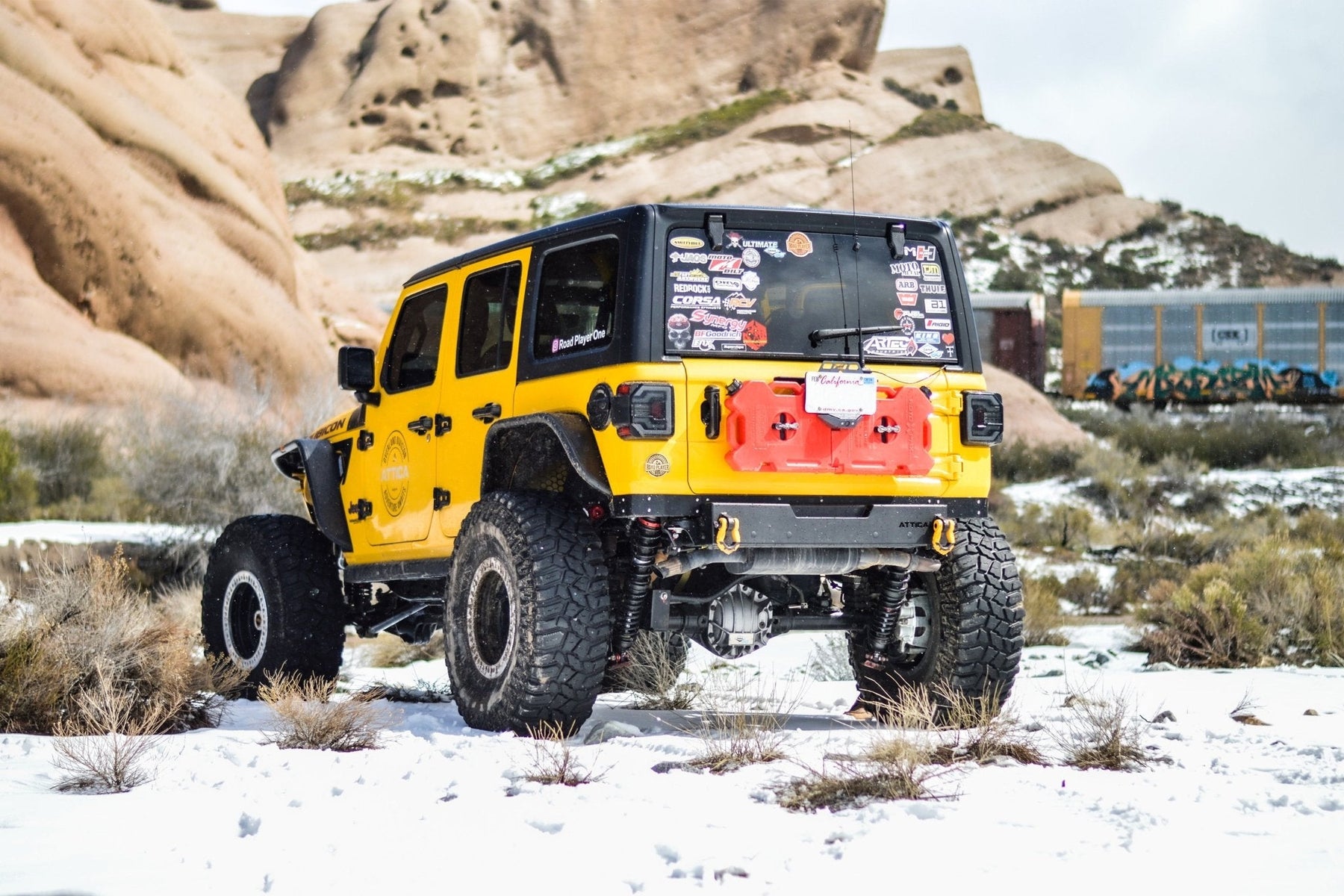 Attica 4x4 Terra Series Rear Fender Flares for 2018-2026 Jeep Wrangler JL - Recon Recovery
