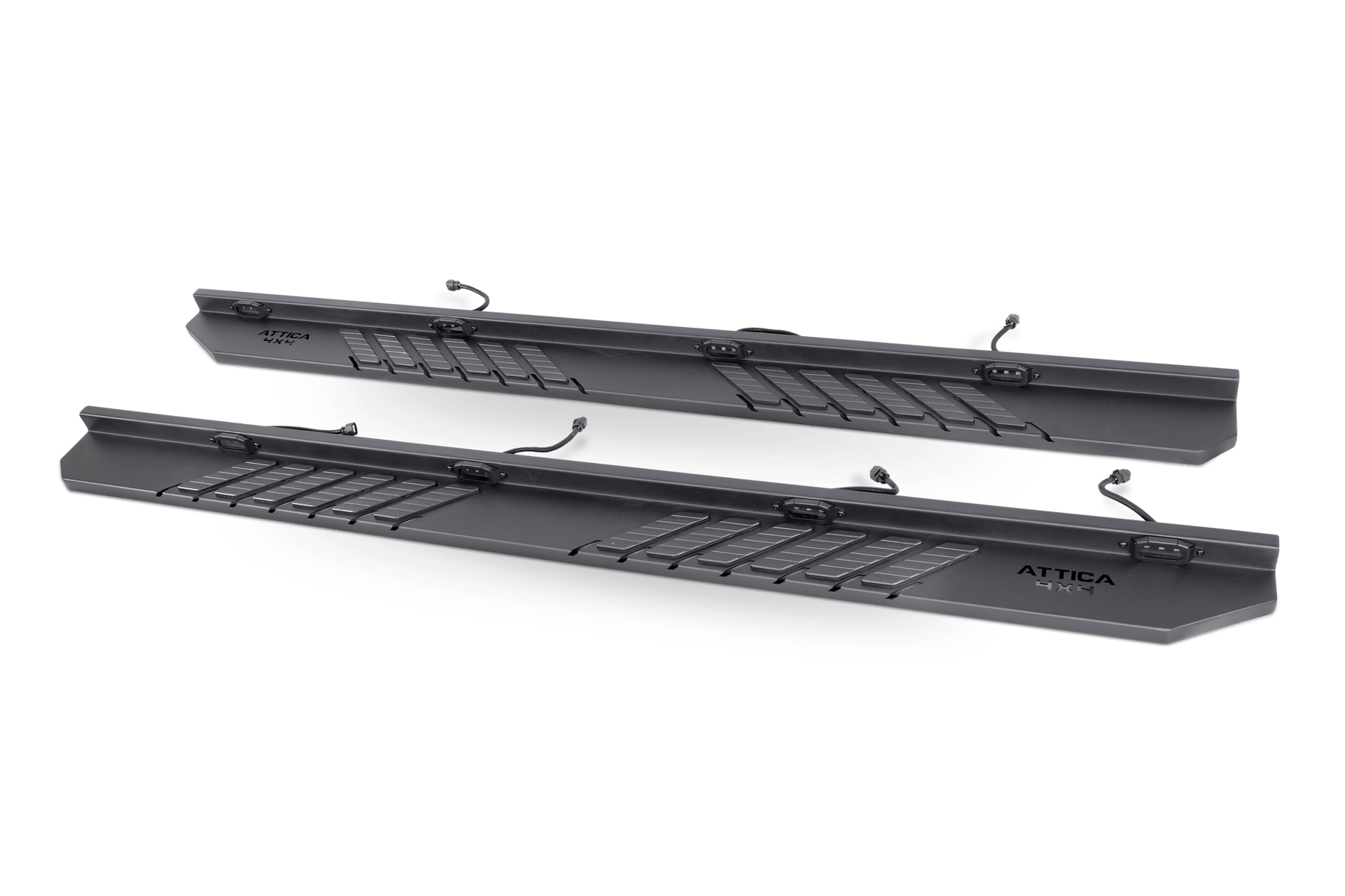 Attica 4x4 Frontier Series Running Boards for 2019-2026 GM Silverado & Sierra 1500 Crew Cab
