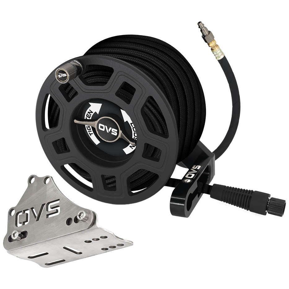 OVS Air Reel Kit (ARK) - 39 Foot Quick Reel Hose with Mounting Bracket