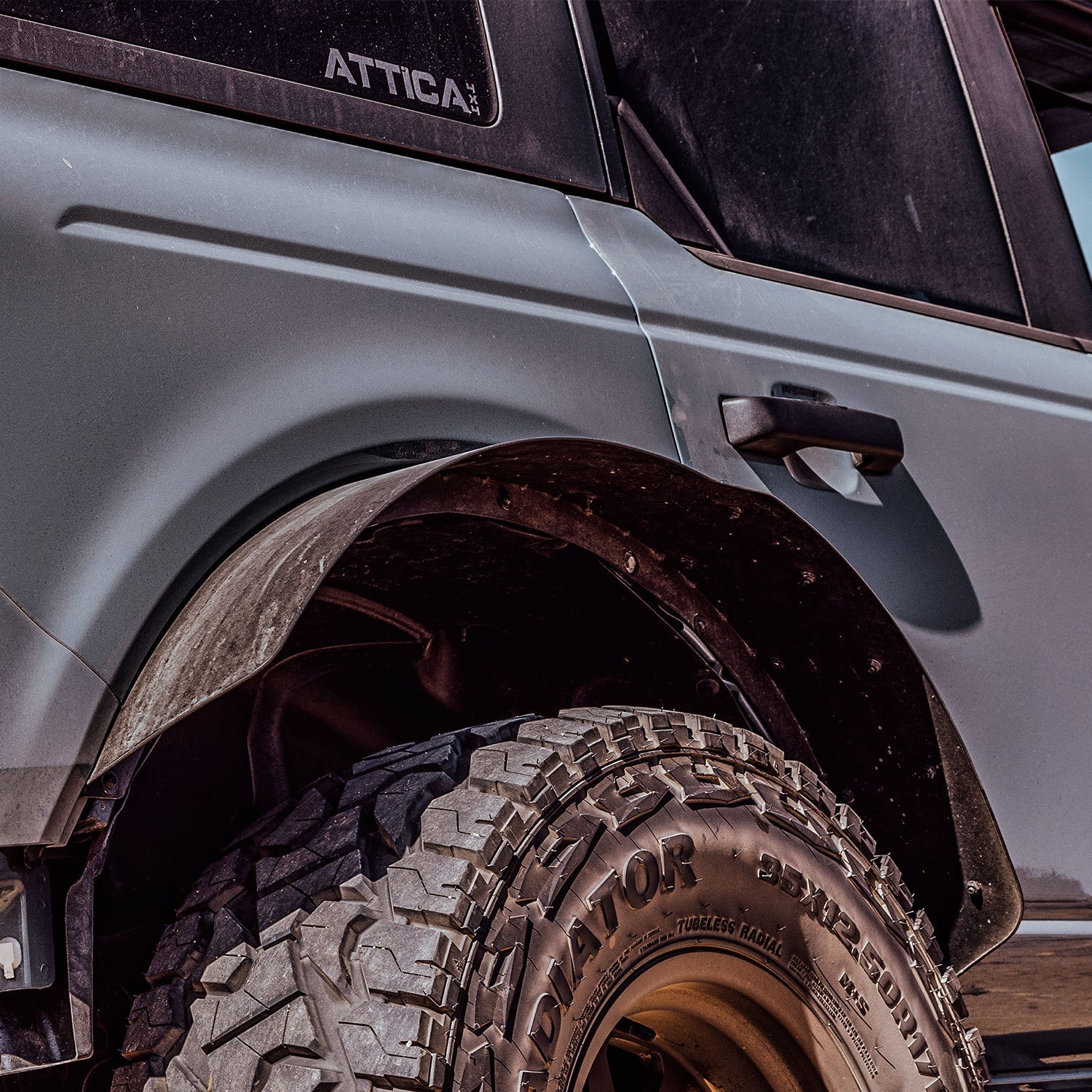 Attica 4x4 Terra Series Rear Fender Flares for 2021-2026 Ford Bronco - Recon Recovery