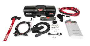 Warn 101150 AXON 55-S Powersport ATV-UTV Winch - 5,500 lbs. Pull Rating, 50 ft. Line