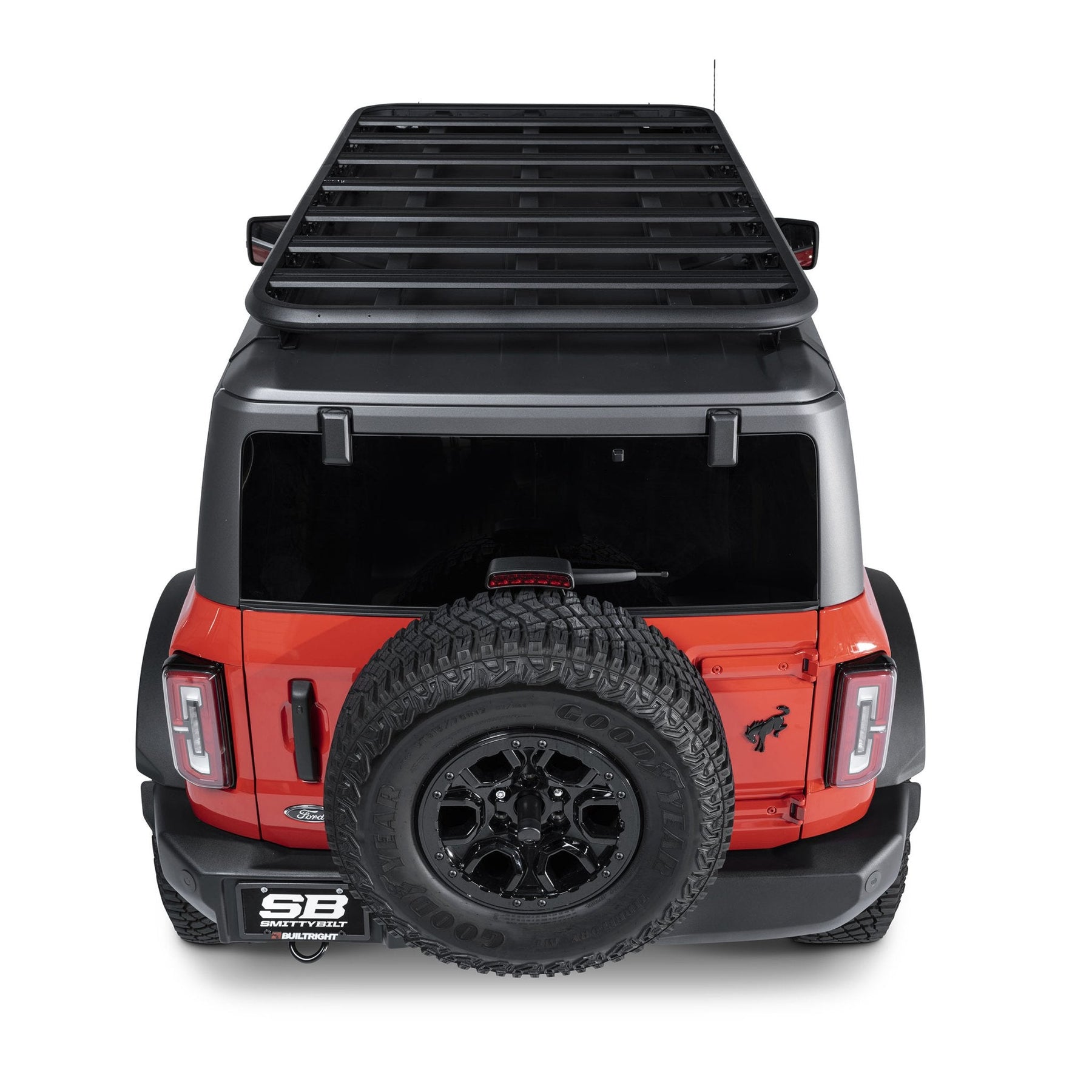 SmittyBilt Defender Series Roof Rack Platform Kit for 2021+ Ford Bronco